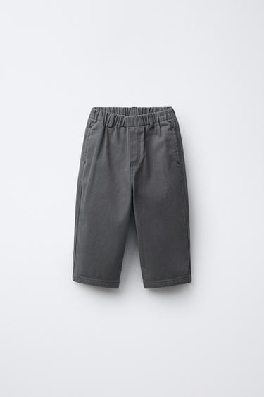 BAGGY TROUSERS - Blue / Grey by Zara