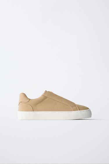 BASIC PLIMSOLLS - Brown by Zara
