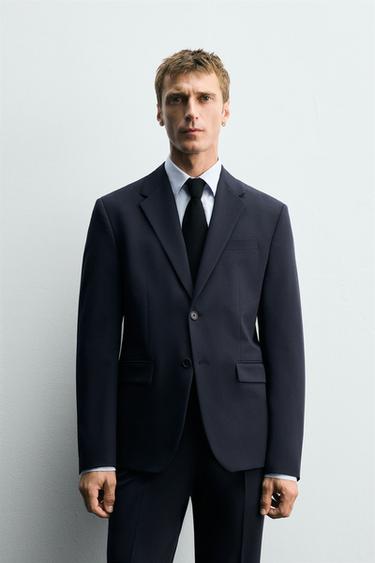 COMFORT SUIT BLAZER - Navy blue by Zara