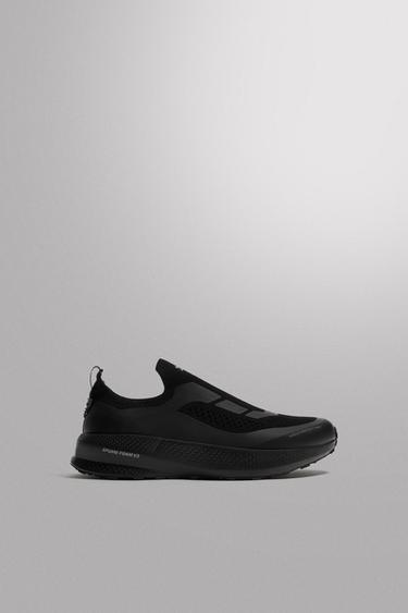 LACELESS TRAINERS - Black by Zara