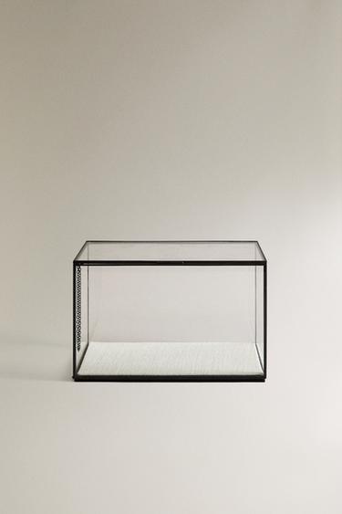 JEWELLERY BOX WITH BLACK METAL BORDER - Black by Zara - Image 0