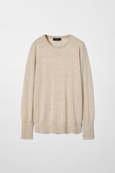 KATE MOSS X ZARA CASHMERE KNIT JUMPER - Sand by Zara