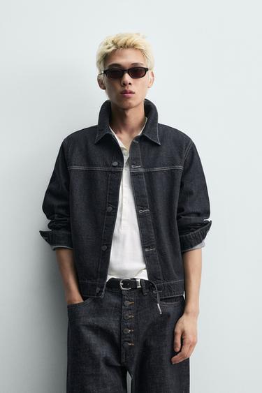 RELAXED FIT DENIM JACKET - Indigo by Zara