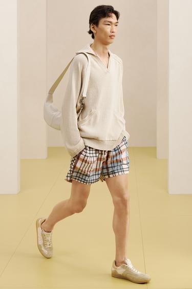 LTHR SNKRS - Beige by Zara