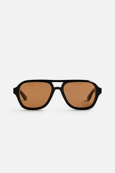 SQUARE SUNGLASSES - Black by Zara