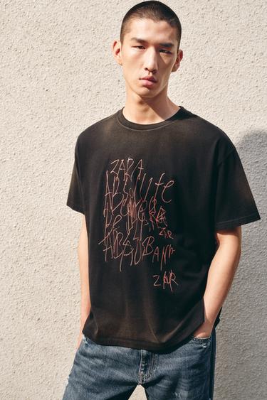 GRAPHIC T-SHIRT X ANDERSSON BELL - Black by Zara