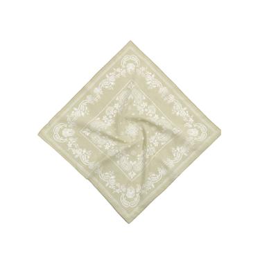 PAISLEY PRINT BANDANA - Light green by Zara