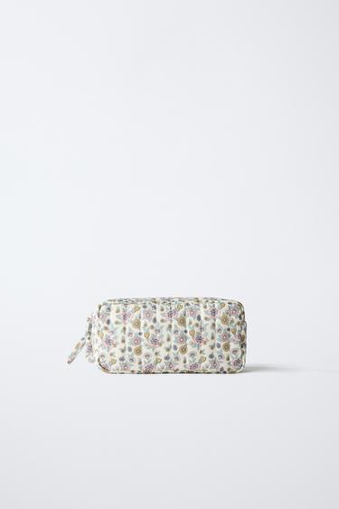 FLORAL TOILETRY BAG - Pink by Zara