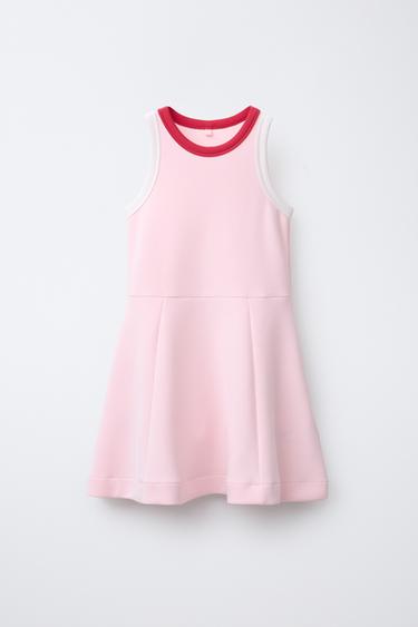 CONTRAST MODAL DRESS - Pink by Zara - Image 0