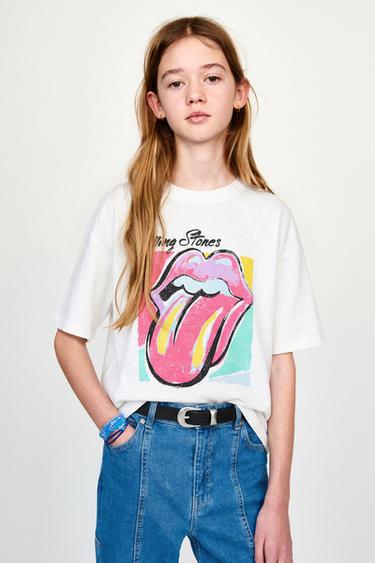 ROLLING STONES © PRINTED T-SHIRT - White by Zara