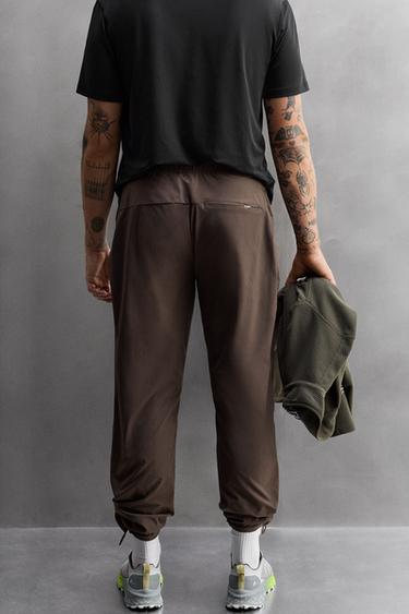 TECHNICAL TROUSERS - Brown by Zara