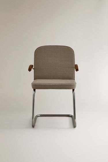 CHILDREN'S CHROME CHAIR - Brown by Zara