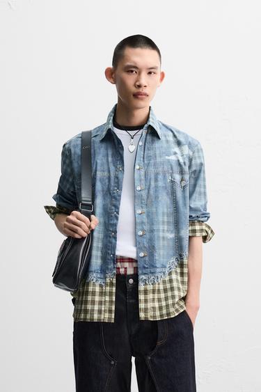 ANDERSSON BELL X TROMPE L'OEIL PRINT SHIRT - Yellow by Zara