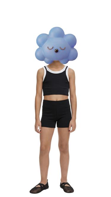 RIBBED SHORTS - Black by Zara