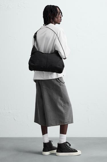 NYLON BAG - Black by Zara