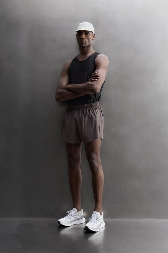 LIGHTWEIGHT 3" RUNNING SHORTS - Purple by Zara - Image 0
