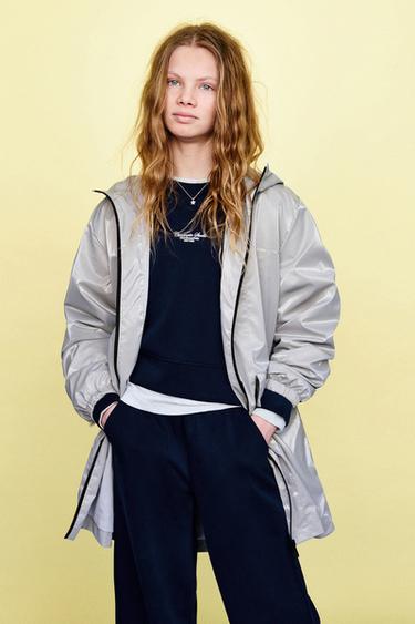 RAISED SLOGAN SWEATSHIRT - Blue by Zara