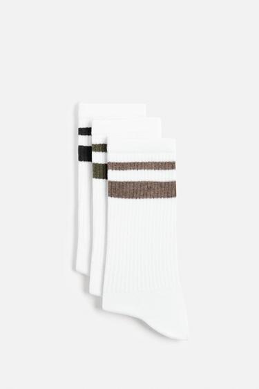 3-PACK OF RIBBED BAND SOCKS - various by Zara - Image 0