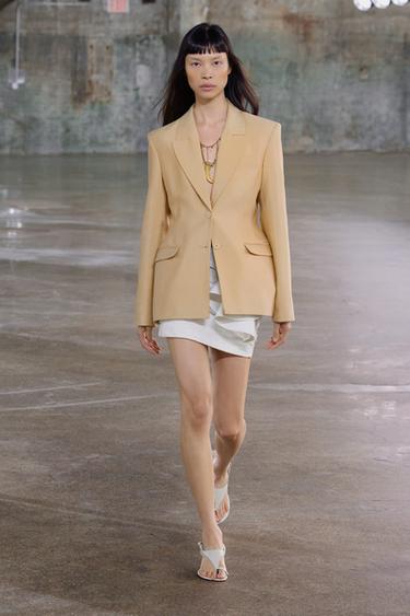 ZW COLLECTION OVERSIZE BLAZER - Golden by Zara