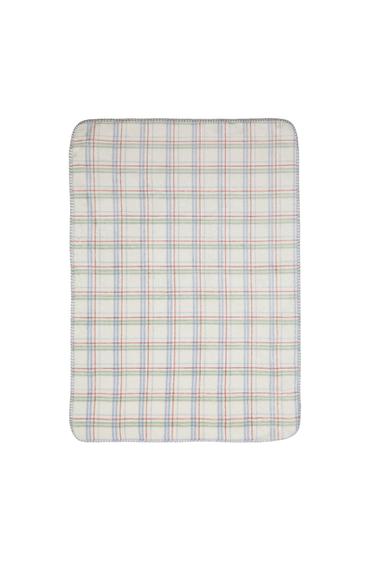 CHECK CHILDREN'S BLANKET - Blue by Zara