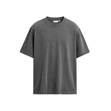 ORIGINS HEAVYWEIGHT SHORT SLEEVE T-SHIRT - Grey marl by Zara