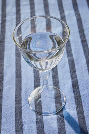 SMALL BOROSILICATE GLASS - Transparent by Zara