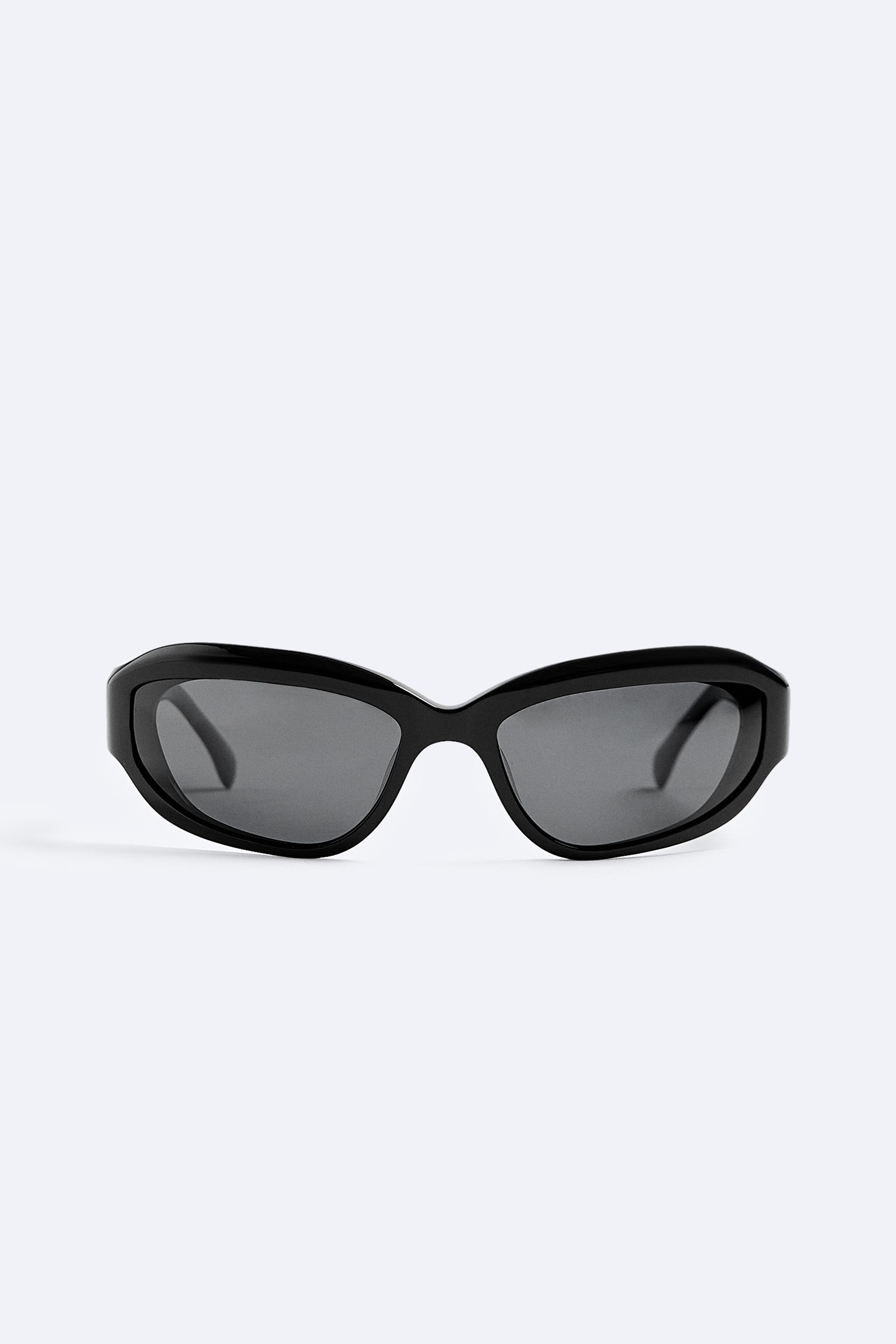 长方形太阳眼镜- 黑色| ZARA