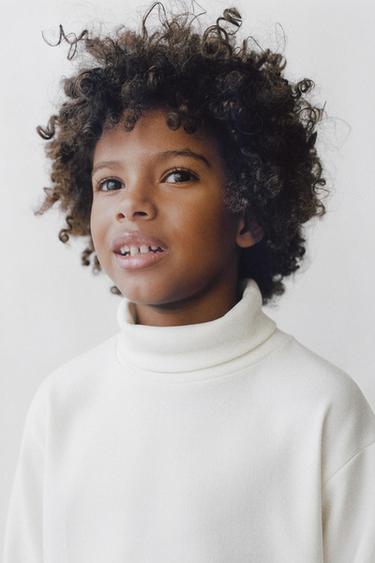 TURTLENECK T-SHIRT - Ecru by Zara