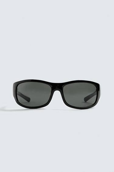 LIMITED EDITION OVAL SUNGLASSES - Black by Zara