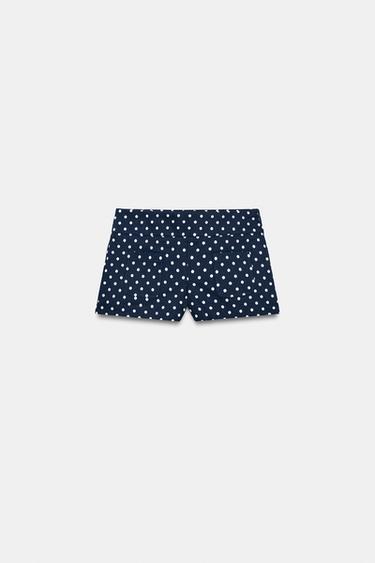 MINI POCKET SHORTS - Blue/White by Zara