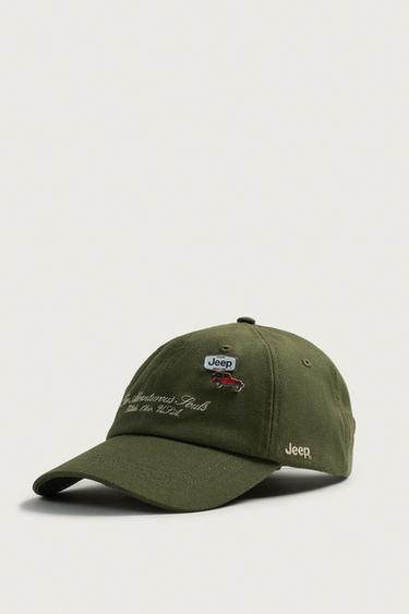 JEEP® GRAPHIC PIN CAP - Green by Zara