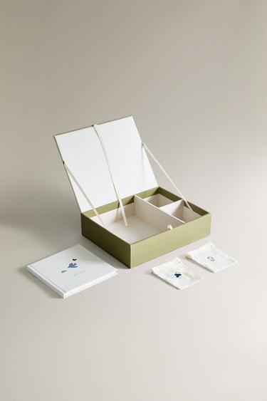 BABY MEMORY BOX - Mid-green by Zara