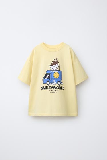 SMILEYWORLD ® T-SHIRT - Yellow by Zara