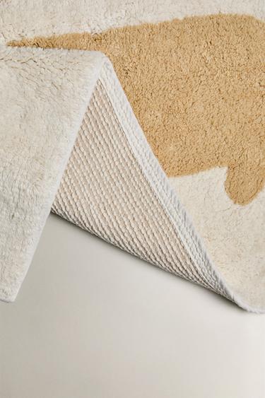 KIDS' DOG BATH MAT - Light beige by Zara