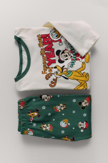 AGES 2-6 / MICKEY MOUSE AND FRIENDS © DISNEY PRINT PYJAMAS - Green by Zara