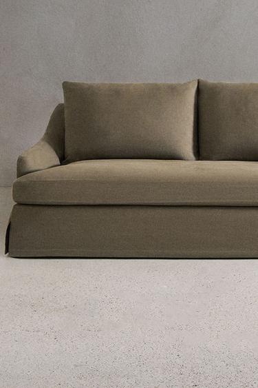 SOFA 01 LINEN COVER - Grey by Zara