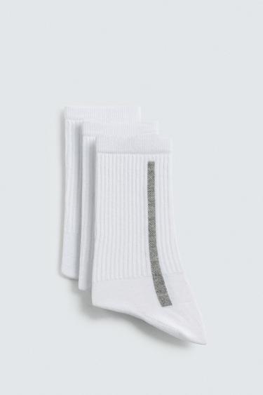 3-PACK OF STRIPED SOCKS - various by Zara