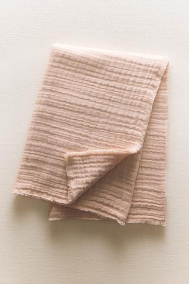CHILDREN'S MUSLIN BLANKET - Pink by Zara