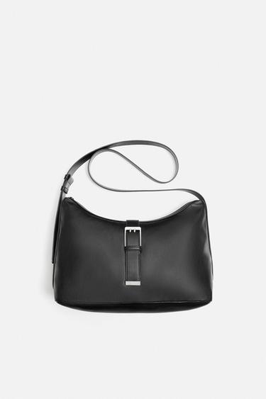 BUCKLE CROSSBODY BAG - Black by Zara