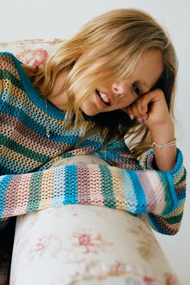 STRIPED RED JUMPER - Stripes by Zara