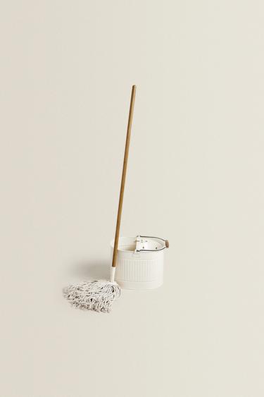 MOP AND BUCKET SET - Cream by Zara - Image 0