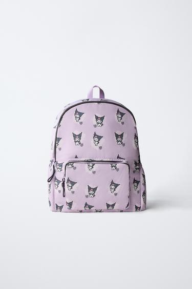KUROMI © SANRIO SCHOOL BACKPACK - Mauve Purple by Zara