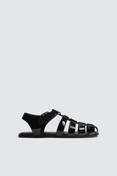 CAGE SANDALS - Black by Zara