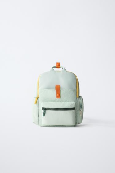 COLOURED BACKPACK - Green by Zara