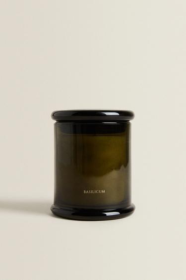 (350 G) BASILICUM SCENTED CANDLE - Mint by Zara