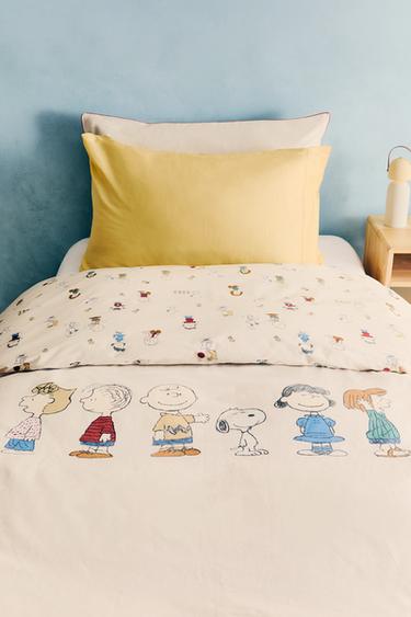 CHILDREN'S REVERSIBLE PEANUTS™ DUVET COVER - Multicoloured by Zara