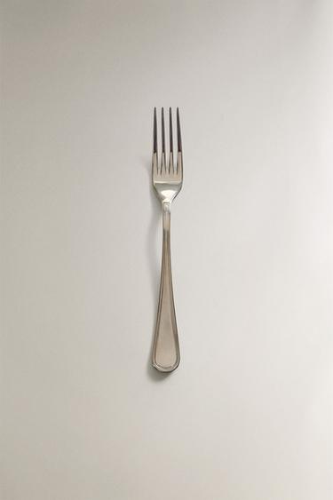 SHINY STEEL FORK - Steel by Zara