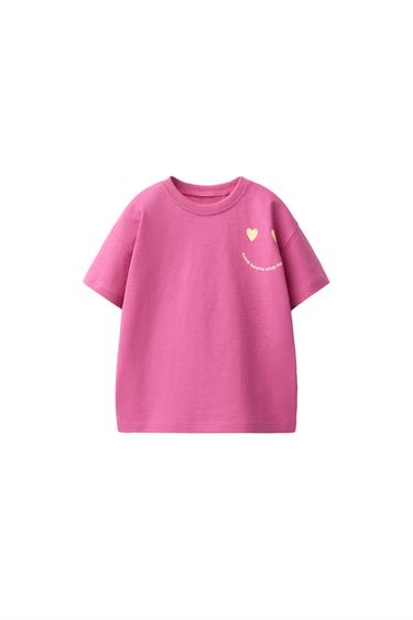 SLOGAN PRINT T-SHIRT - 107 by Zara