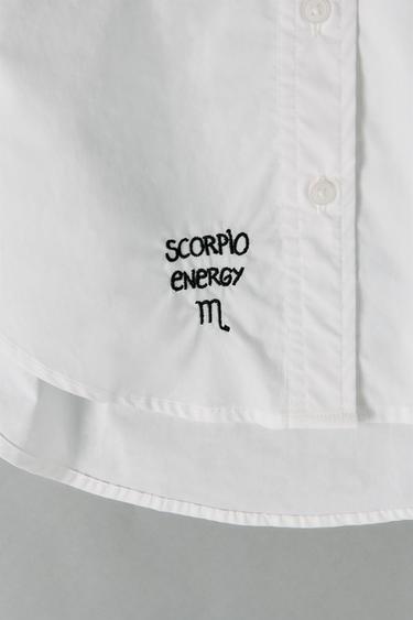 POPLIN SHIRT - White by Zara