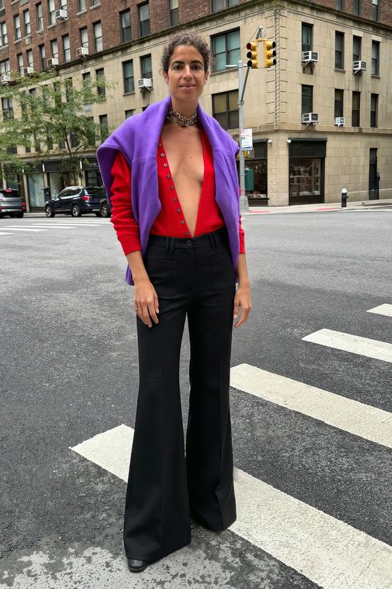 100% EXTRA SOFT WOOL V-NECK CARDIGAN - Red by Zara - Image 0